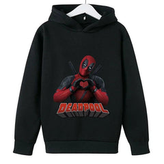 Deadpool &amp; Wolverine Kinder Hoodie | Winter Pullover für Jungen