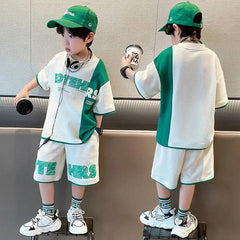 Boy's Luxury Summer Track Suit | Casual Clothing Set for Kids