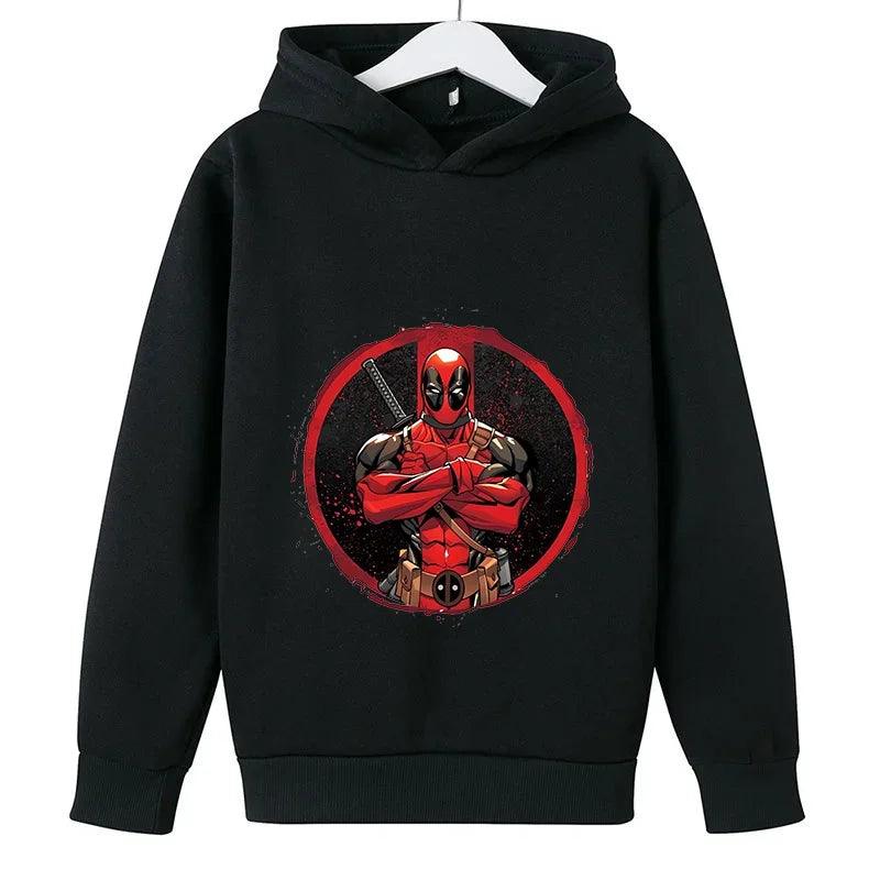 Deadpool &amp; Wolverine Kinder Hoodie | Winter Pullover für Jungen