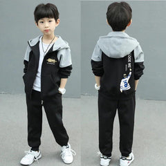 New Spring Autumn Boys' Clothing Set | Stylish Tracksuit for Kids