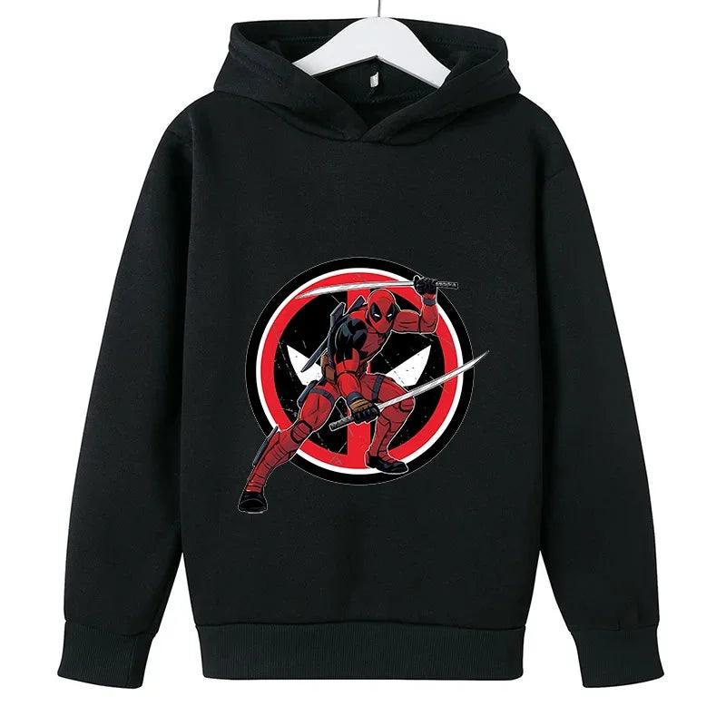 Deadpool &amp; Wolverine Kinder Hoodie | Winter Pullover für Jungen