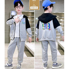 New Spring Autumn Boys' Clothing Set | Stylish Tracksuit for Kids