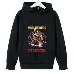 Deadpool &amp; Wolverine Kinder Hoodie | Winter Pullover für Jungen